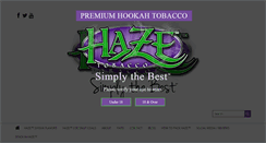 Desktop Screenshot of hazetobacco.com